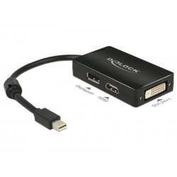 DeLock Mini-Displayport - HDMI/DVI-D/DP Adapter