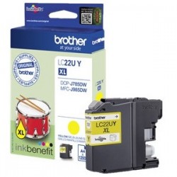 Brother LC-22UY YELLOW 1200 seiten