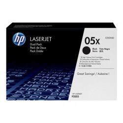 HP 05XD BLACK 2 x 6.500 pages