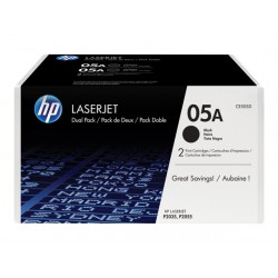HP 05A BLACK  2 x 2.300 pages