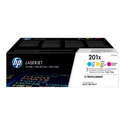 HP 201X CYAN, YELLOW, MAGENTA, 2.300 pages